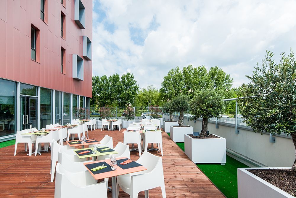 Terrasse végétalisée à Lille