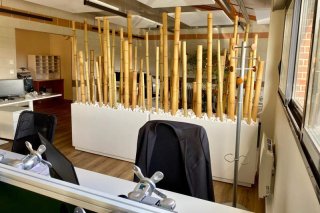 Cloison Bambou Espaces Communs Openspace