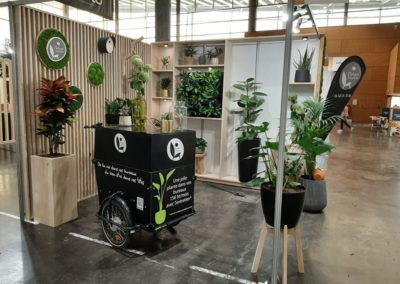 Création de votre stand avec location de plantes